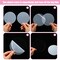 30 Pieces Acrylic Disc Clear Acrylic Circle Blanks Round Acrylic Sheets Transparent Acrylic Ornaments Blanks Round Acrylic Disk for Halloween Christmas Thanksgiving Day DIY Projects Crafts (3.5 Inch)